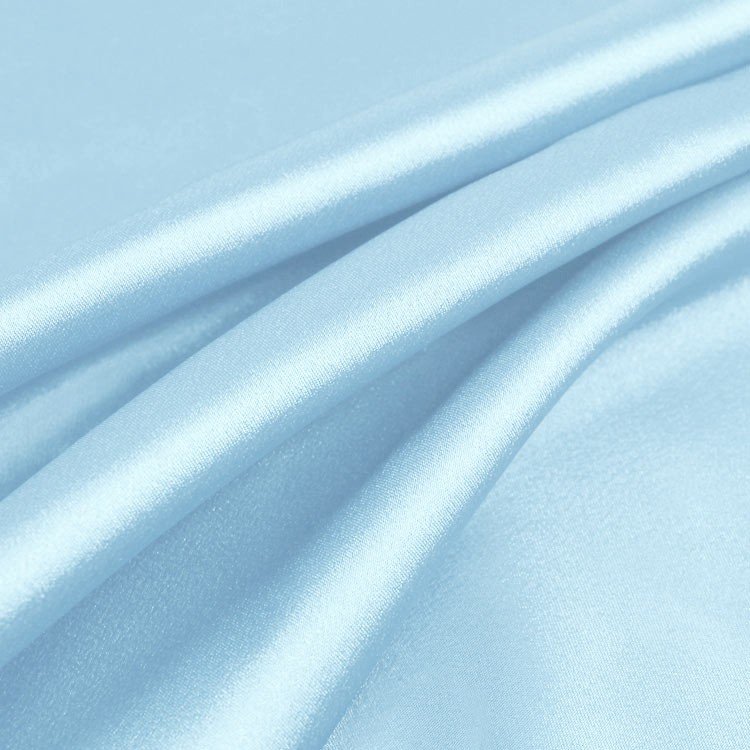 Baby Blue Charmeuse Fabric