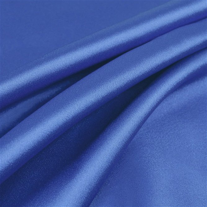 Royal Blue Charmeuse Fabric