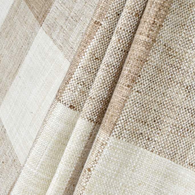 P. Kaufmann Check Please Harvest Fabric image 3 of 4