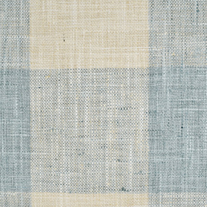 P. Kaufmann Check Please Lagoon Fabric image 2 of 4