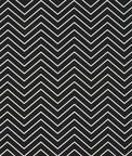 Premier Prints Chevron Black Canvas Fabric