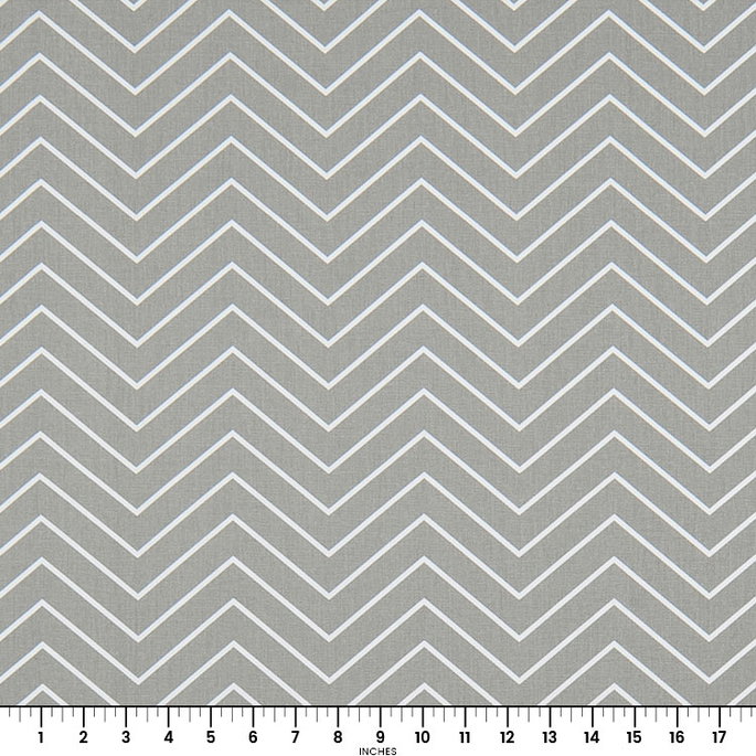 Premier Prints Chevron Storm Twill Fabric image 2 of 2