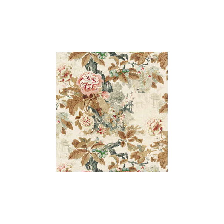 Lee Jofa Chinese Lantern Browns Fabric