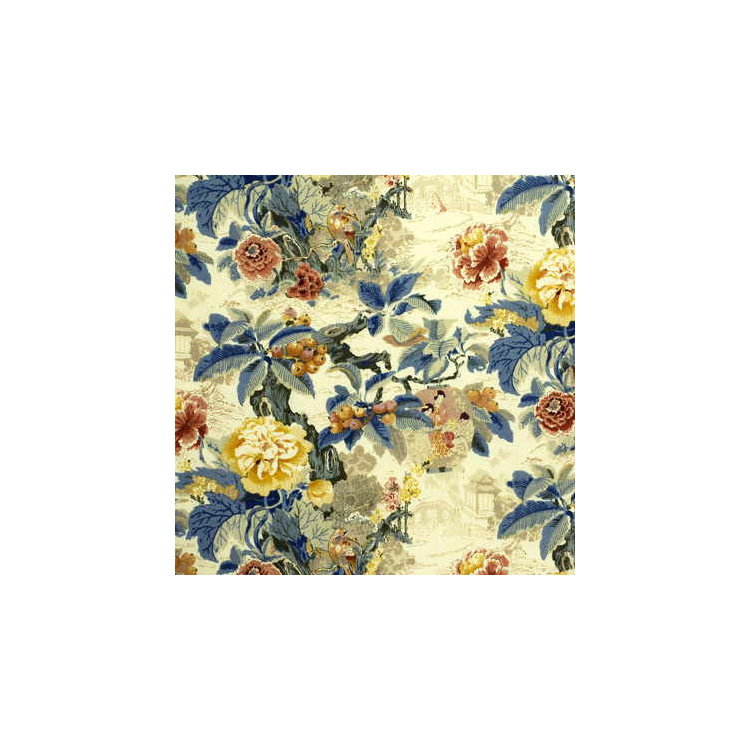 Lee Jofa Chinese Lantern Yellow Fabric