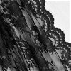 Black Chantilly Stretch Lace Fabric - Image 2