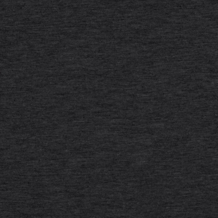 100% Cotton Fleece Back Knit - Charcoal Marle — Fabric Deluxe