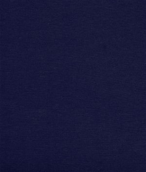 海军蓝棉质针织面料