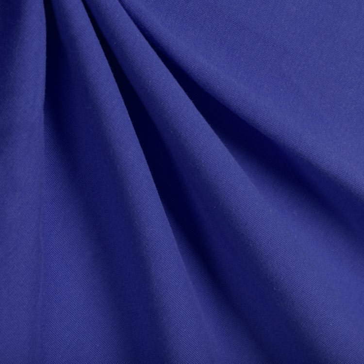 Royal Blue Cotton Jersey Fabric