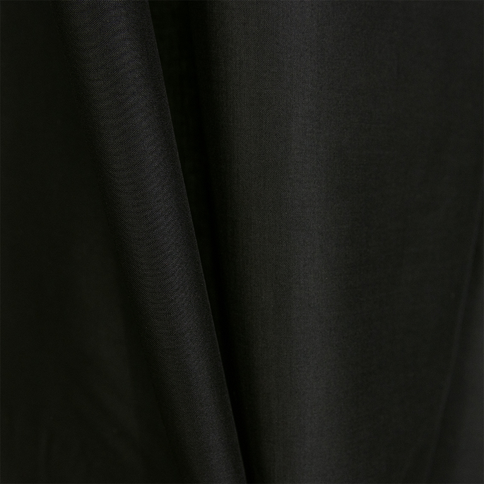 Black Cotton Lawn Fabric image 2 of 2