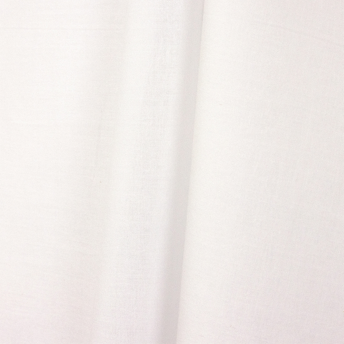 White Cotton Lawn Fabric image 2 of 2