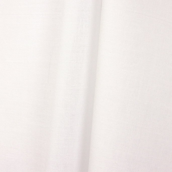 White Cotton Lawn Fabric image 2 of 2
