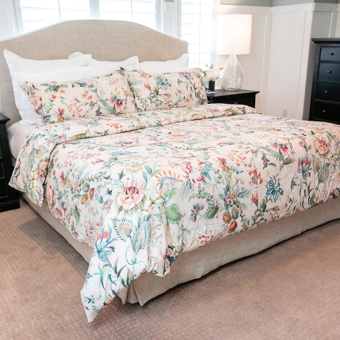 Luxury Granpalazzo Duvet Cover Set - Belli Petroleo - Queen image 1 of 5