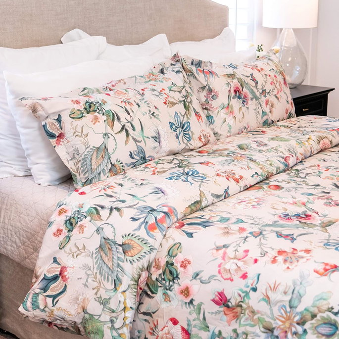 Luxury Granpalazzo Duvet Cover Set - Belli Petroleo - Queen image 2 of 5