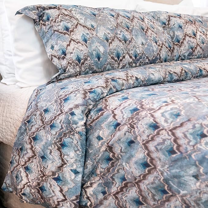 Luxury Granpalazzo Duvet Cover Set - Valeska Oceano - Queen image 2 of 5