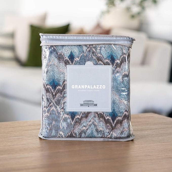 Luxury Granpalazzo Duvet Cover Set - Valeska Oceano - Queen image 5 of 5