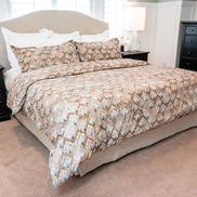 Luxury Granpalazzo Duvet Cover Set - Valeska Nube - Queen