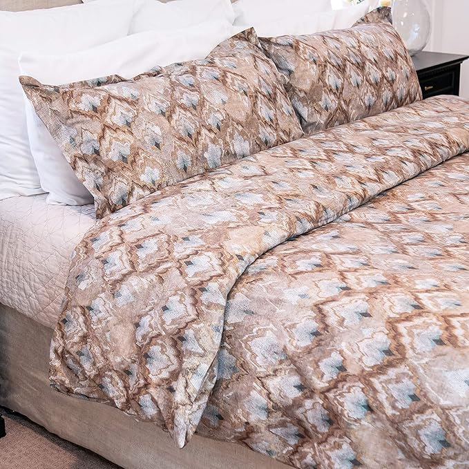 Luxury Granpalazzo Duvet Cover Set - Valeska Nube - Queen image 2 of 5