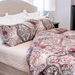 Luxury Granpalazzo Duvet Cover Set - Queen Cabernet - Queen thumbnail image 3 of 5