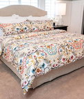 Luxury Granpalazzo Duvet Cover Set - Elitis Otoño - Queen