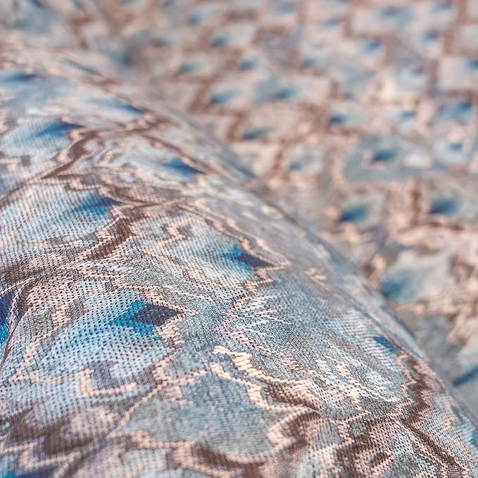 Luxury Granpalazzo Duvet Cover Set - Valeska Oceano - King image 4 of 5