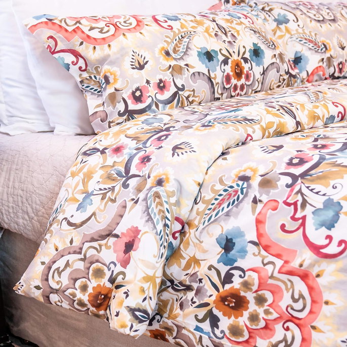 Luxury Granpalazzo Duvet Cover Set - Elitis Otoño - King image 2 of 5