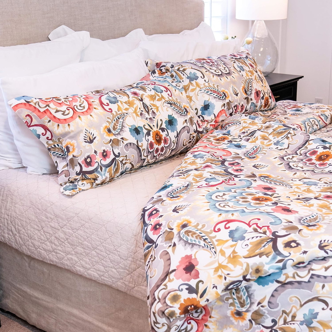 Luxury Granpalazzo Duvet Cover Set - Elitis Otoño - King image 3 of 5