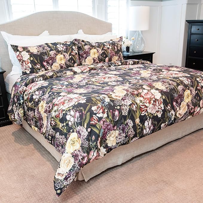 Luxury Granpalazzo Duvet Cover Set - Hengelo Malva - King image 1 of 5