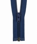 YKK 30" Crayon Blue #5 Nylon Coil Open End Zipper