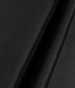 18 oz Double-Faced Duvetyne FR (Black) - Full Roll