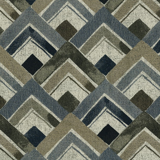 ABBEYSHEA Concur 306 True Blue Fabric
