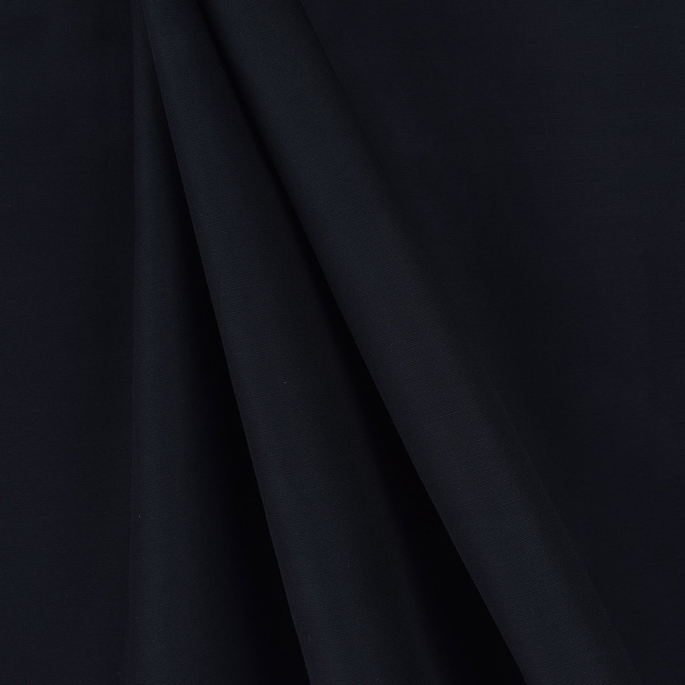 Navy Blue Water Repellent Cotton Nylon Fabric image 2 of 2