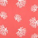 Premier Prints Coral Coral/White Canvas Fabric