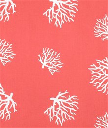 Premier Prints Coral Coral/White Fabric