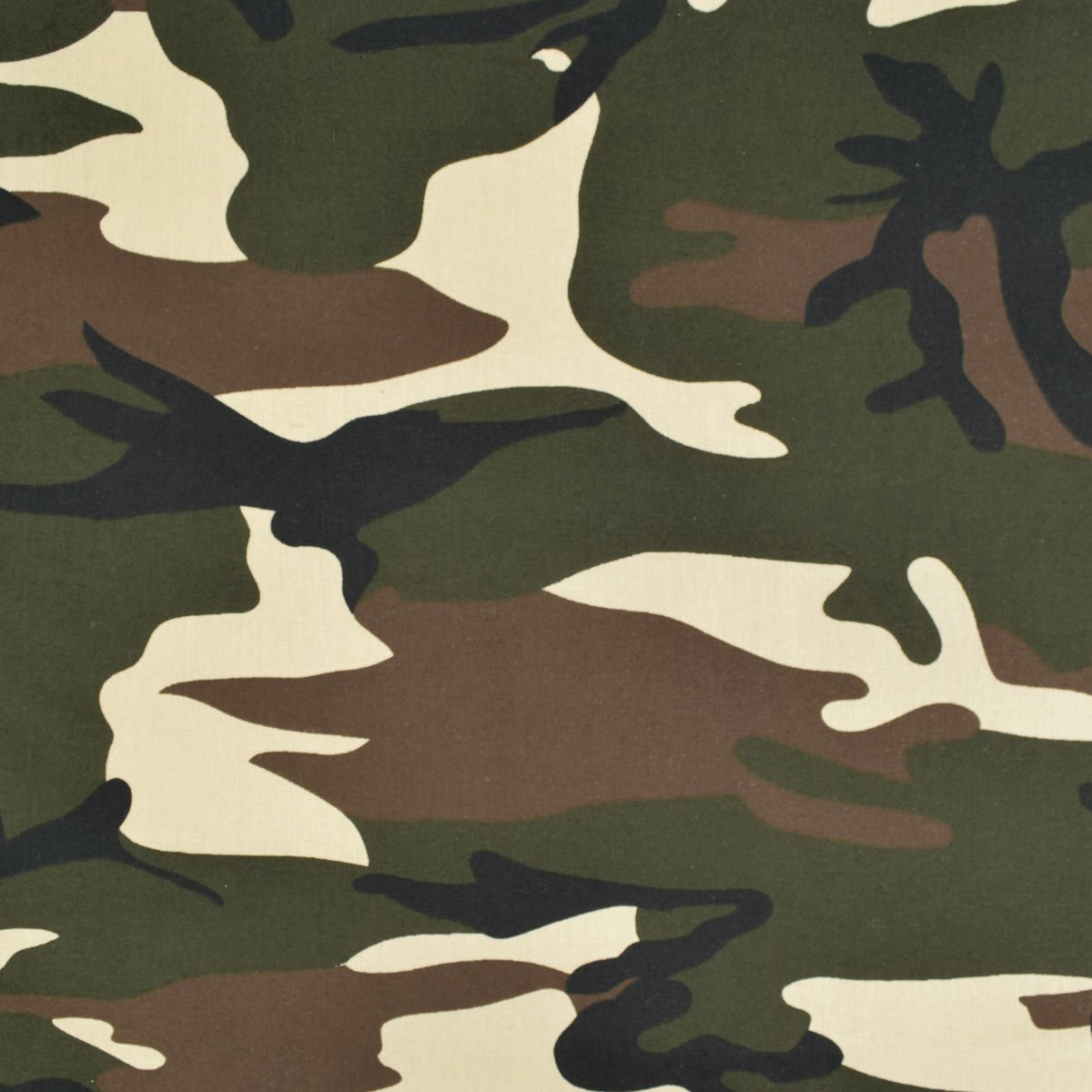 Gray Army Camouflage Print Fabric Material Poly/Cotton Quilting Clothing  BTY