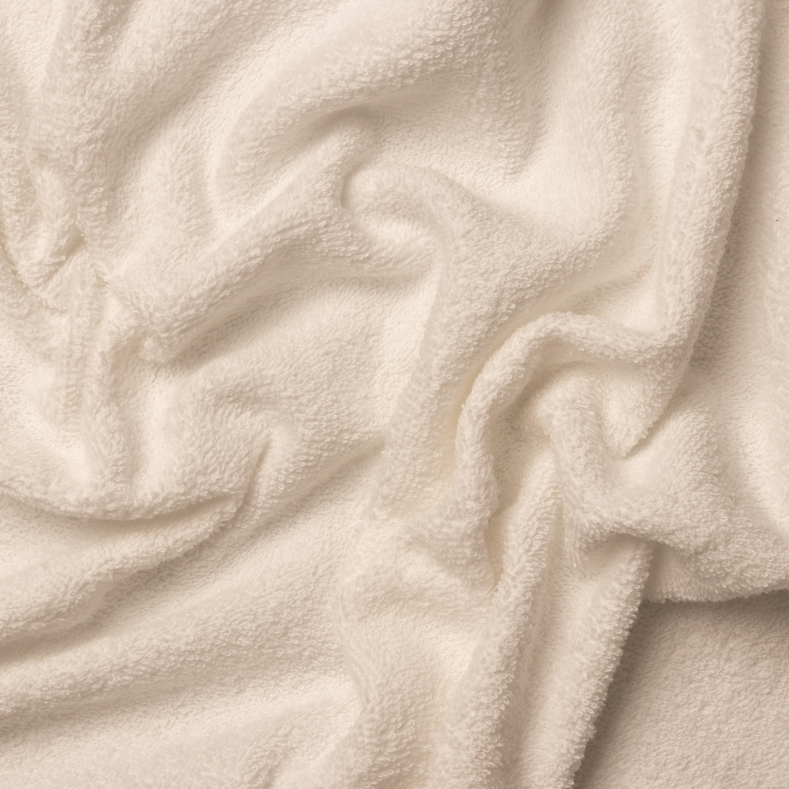 9 Oz Cotton Terry Cloth Ivory Fabric | OnlineFabricStore