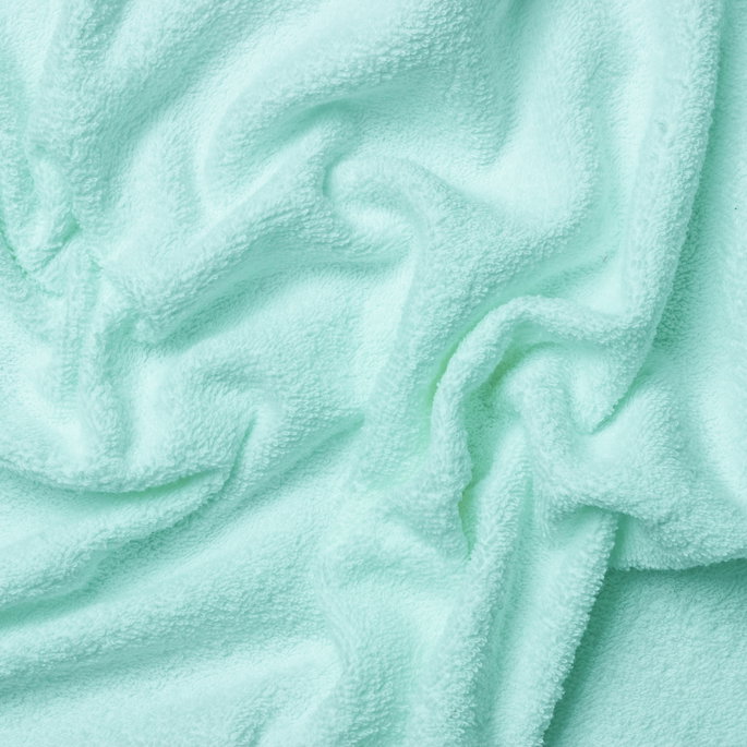 9 Oz Cotton Terry Cloth Mint Fabric image 2 of 2