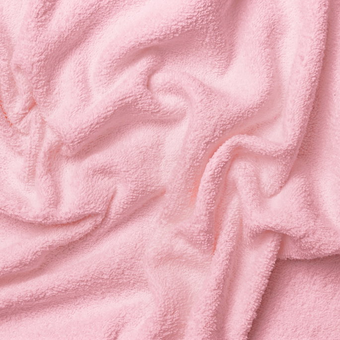 9 Oz Cotton Terry Cloth Pink Fabric image 2 of 2
