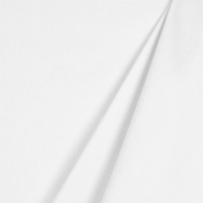 White Cotton Twill Fabric image 2 of 2
