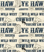 Premier Prints Cowboy Italian Denim Macon