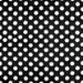 Black Polka Dot Charmeuse Fabric thumbnail image 1 of 2