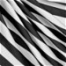 Black Stripe Charmeuse Fabric thumbnail image 2 of 2