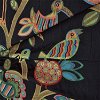 Swavelle / Mill Creek Crazy Ol Bird Midnight Fabric - Image 3