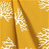 Premier Prints Outdoor Coral Yellow Fabric - Image 3