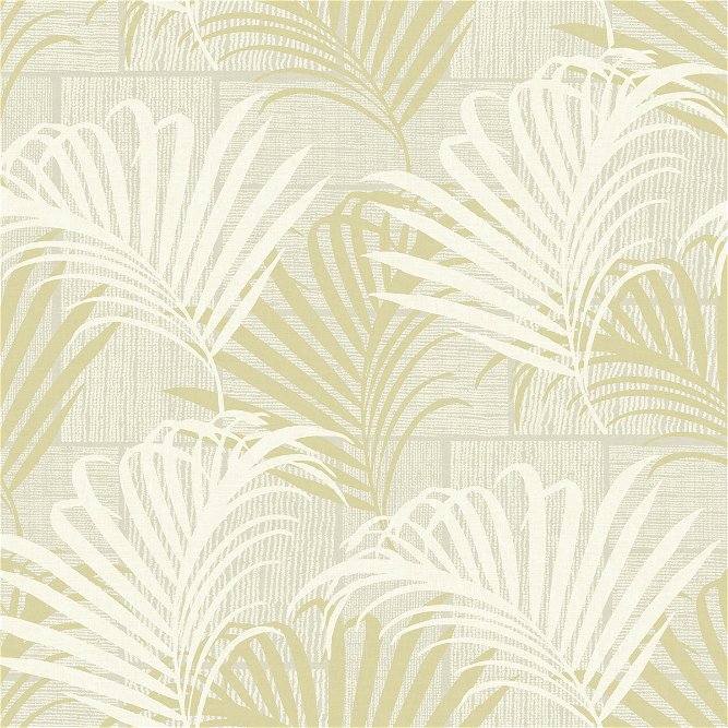 Seabrook Designs Hollywood Palm Soft Gold Wallpaper