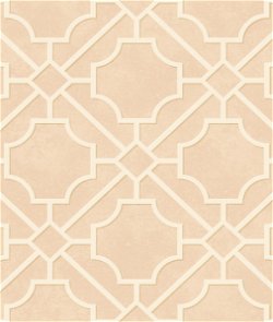Seabrook Designs Hollywood Tile Perfectly Pink Wallpaper