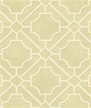 Seabrook Designs Hollywood Tile Soft Gold Wallpaper