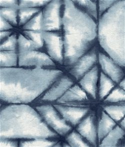 Seabrook Designs Nantucket Batik Navy Wallpaper