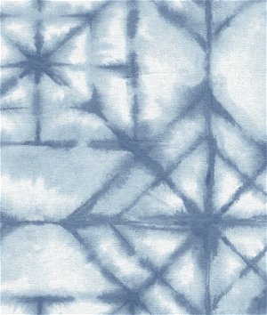Seabrook Designs Nantucket Batik Sky Blue Wallpaper