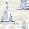 Seabrook Designs Nantucket Navy Wallpaper - Image 1