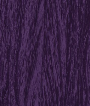 Purple Crushed Taffeta Fabric